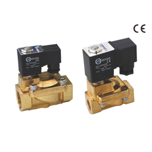 PU225A 2/2 WAY SOLENOID VALVE (Brass series, Pilot acting)