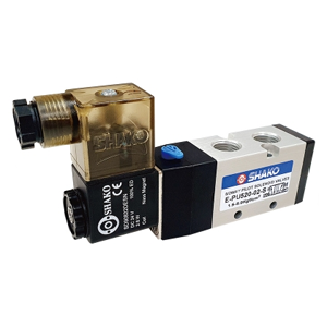 E-PU520 Eco Power-Saving 5/2, 5/3 Way Pilot Solenoid Valve